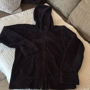 Gently loved Black Hooded Jacket by Patagonia